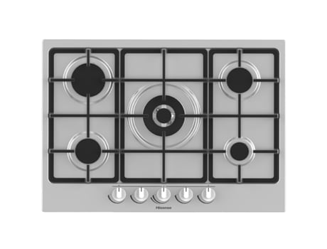 Placa de Gas HISENSE GM773XF (71 cm - Inox)
