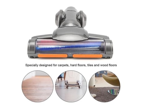 Escova de chão com cabeça de rolo macio para dyson v6 tipo a/dc42/dc44 cabeça de escova
