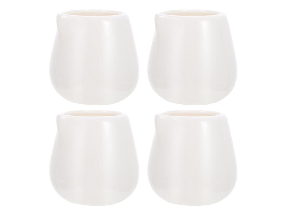 4 Jarras De Leche De Cerámica.