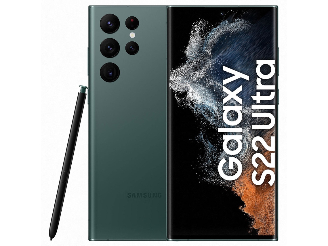 Smartphone SAMSUNG Galaxy S22 Ultra (Reacondicionado Como Nuevo - 256 GB - Verde)