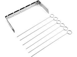 Churrasqueira Portátil Em Aço Inoxidável, Utensílios Simples, Resistente À Ferrugem. Churrasqueira Portátil Em Aço Inoxidável, Utensíli