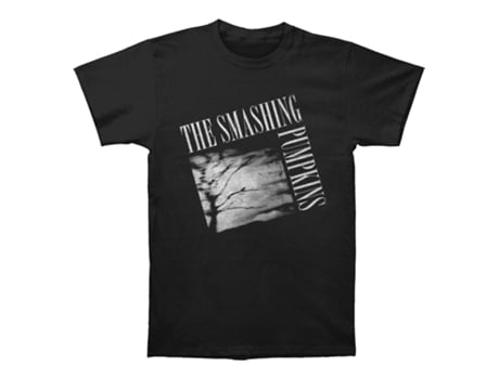 Camiseta ROCKINSTONE con foto inclinada de Smashing Pumpkins (XL)