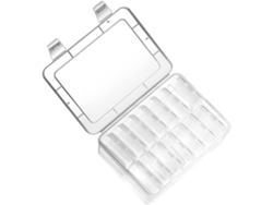 Mini Joyero Ergonómico Nuobesty Con 15 Compartimentos Para Cuentas Y Tapas.