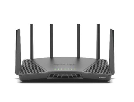 SYNOLOGY Rt6600Ax Router Wifi6 1Xwan 3Xgbe 1X2.5Gb Router Inalámbrico Tribanda 2 4 Ghz / 5 Ghz / 5 Ghz Negro