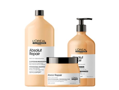 LOREAL Se Absolute Repair Gold Kit 2 3Uni