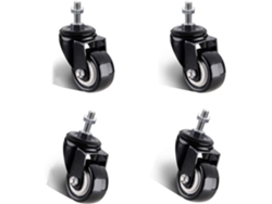 Ruedas Goma 2 Pulgadas Giratorias Freno Para Muebles