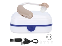 Auriculares Digitales Bluetooth Recargables Con Amplificador De Sonido Nítido Para Personas Con Pérdida Auditiva Y Tono De Piel.