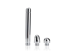 Bidés Grifo de bidé Limpiador de ducha Limpieza anal vaginal con 3 tapones para la cabeza Limpiador anal de glúteos # A