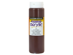 Pintura Acrilica Graduate Daler Rowny 500 Ml (225 Burnt Umber / Tierra Sombra Tostada)