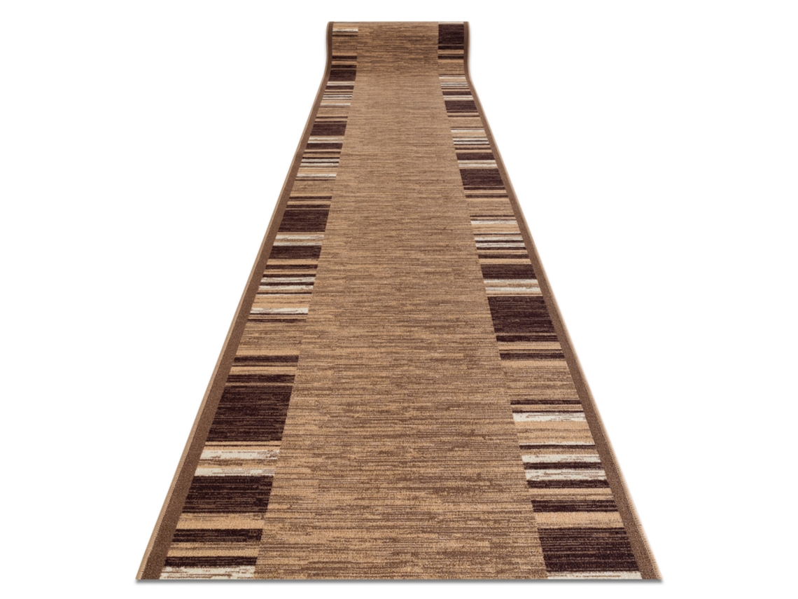 Alfombra de Interior DYWANY LUSZCZOW Adagio 140401 (Beige - 100 x 820 cm - Poliamida)