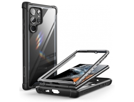 Funda SUPCASE Iblsn Ares Galaxy S22 Ultra Negro