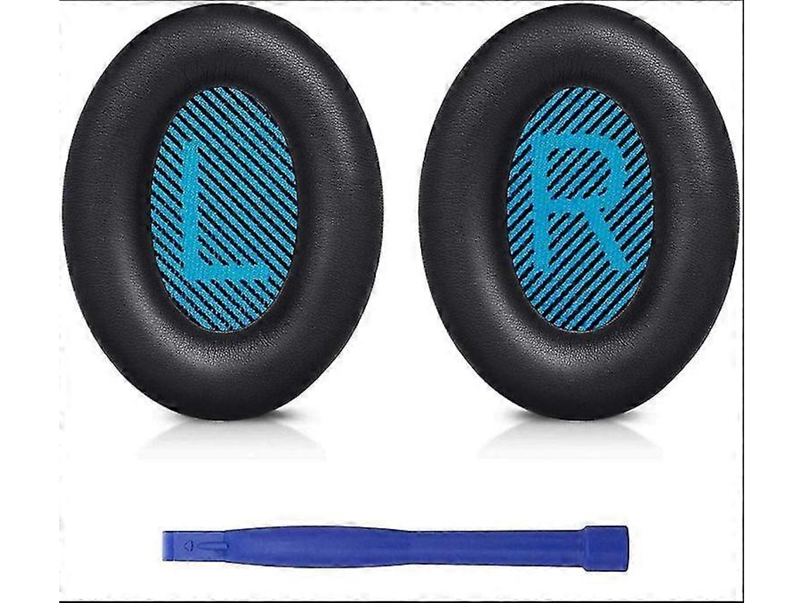 Estuche para auriculares Bose QC35 QC25 QC15, protector de orejas AE2, funda de esponja, protector de orejas de cuero, consistencia superior