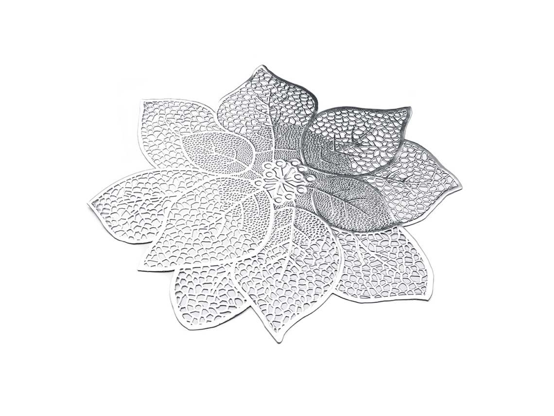 Servilletas Individuales Decorativas Bauhinia Para Mesas De Comedor Familiares De Alta Calidad
