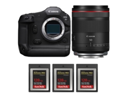 Canon Eos R1 + Rf 50mm F/1.4 L Vcm + 3 Sandisk 128gb Extreme Pro Cfexpress Type B + Ebook “20 Consejos Para Fotos Que Impactan”