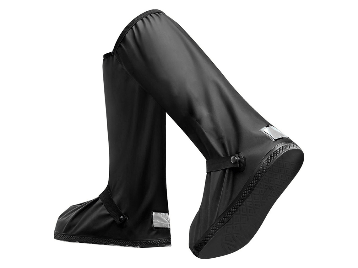 Impermeables altos plegables de PVC para ciclismo