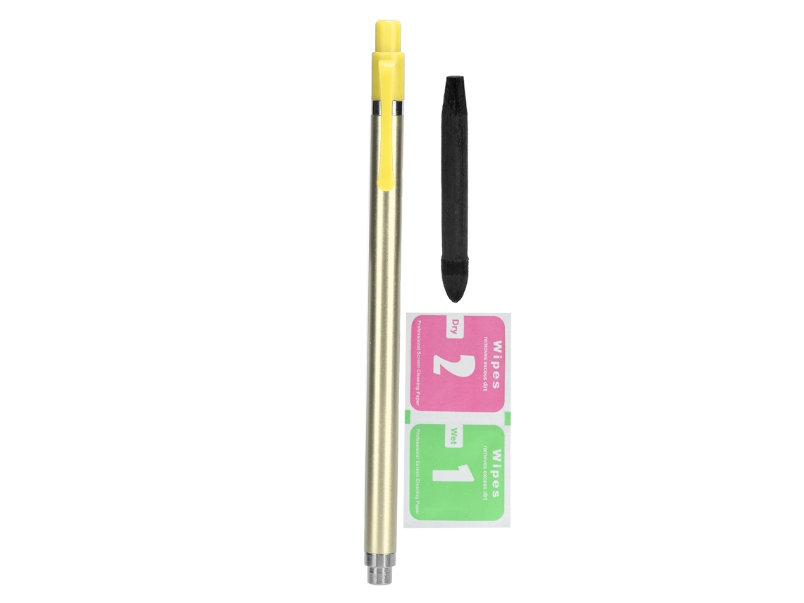 Lápiz Stylus Táctil, Capacitivo Portátil, Compatible Con Tabletas Samsung, Teléfonos Apple, Máquinas De Aprendizaje Huawei, Etc. Amarillo