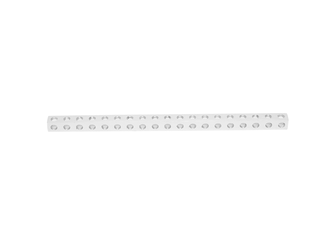 Perfil De Extrusión De Aluminio L-beam 19 Agujeros Accesorios Robot 8x8mm