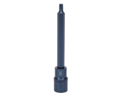 Chave de parafuso com ponta 12 pontas aço liga S2 140x6mm ferramenta manual hardware