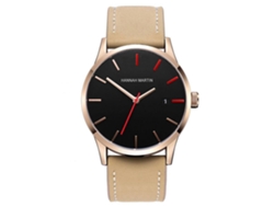 Reloj Hombre Acero Inoxidable Impermeable Moda Casual Hannah Martin Km11-fk