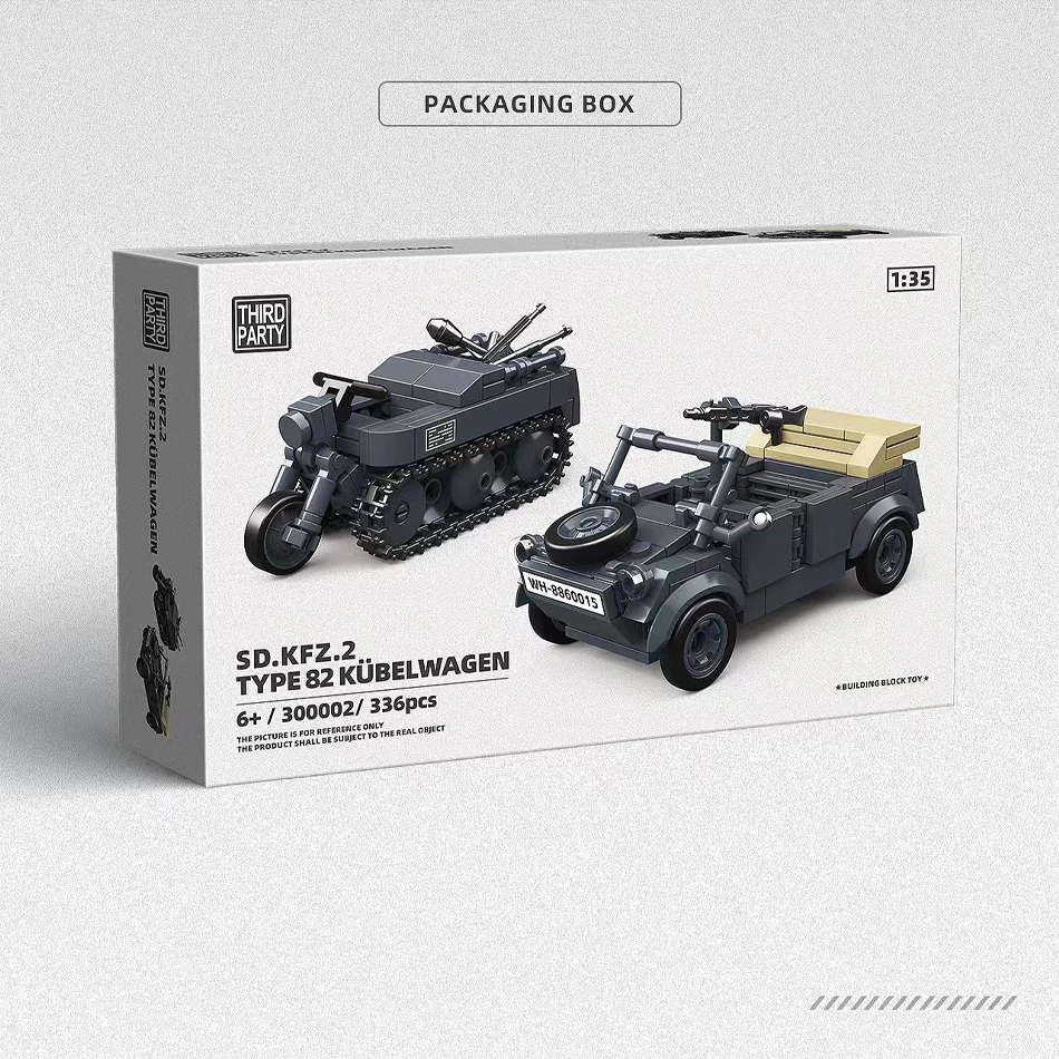 (sd Kfz 2 Y 82 Tipos) Segunda Guerra Mundial Militar Alemán Juguetes De Bloques De Construcción De Automóviles Regalos Para Niños