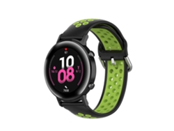 Correa deportiva de silicona perforada y transpirable para Samsung Galaxy Watch de 42 mm y 20 mm.