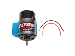 Ymsl Motor De Coche Rc 550 Universal De Escobillas Con Disipador De Calor Azul Para Axial Scx10 Hpi Redcat Jl 90046 35t 7.4-11.1v Hxl