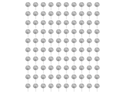 100 Cestas De Malla Para Fertilizante De Acero Inoxidable, Vasos De Nutrición Para Jardín, Cestas De Fertilización Para