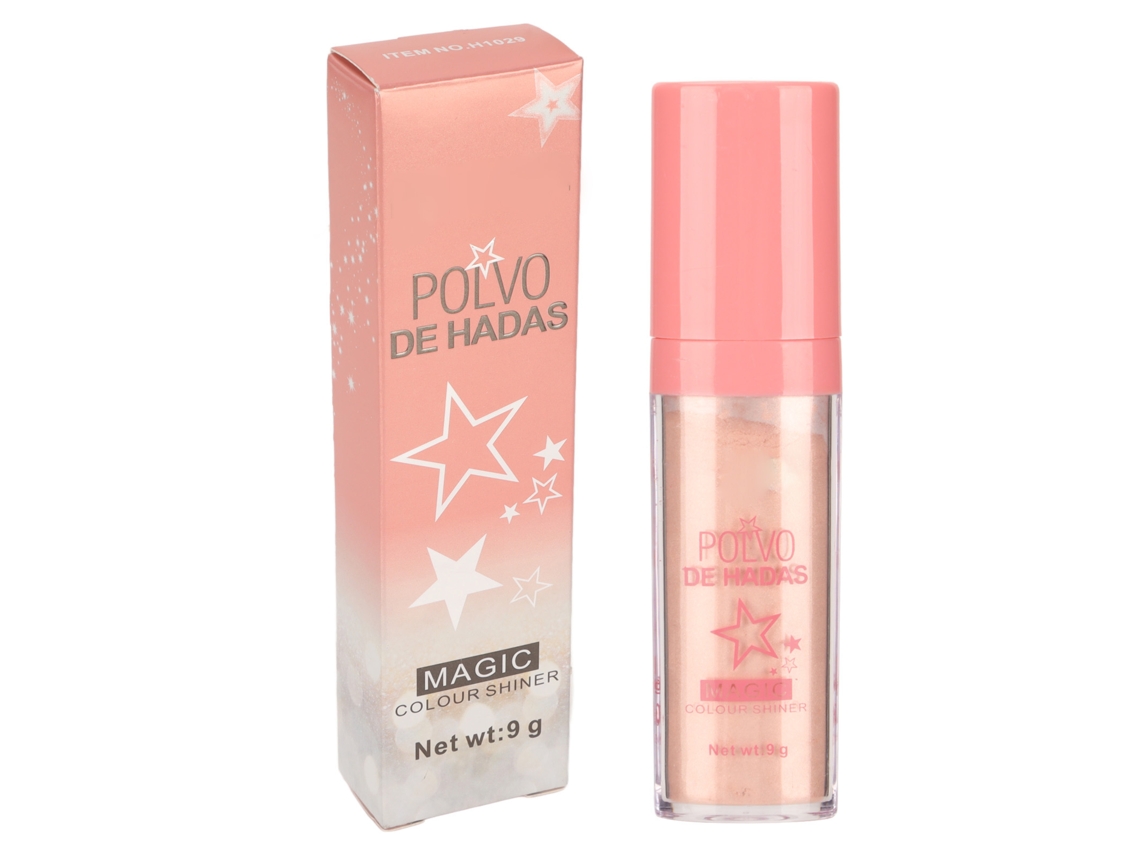 Polvo Iluminador De 9g Para Rostro Y Cuerpo Con Esponja