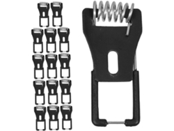 Paquete De 15 Clips De Resorte Metálicos Para Focos Empotrables - Accesorios De Fijación