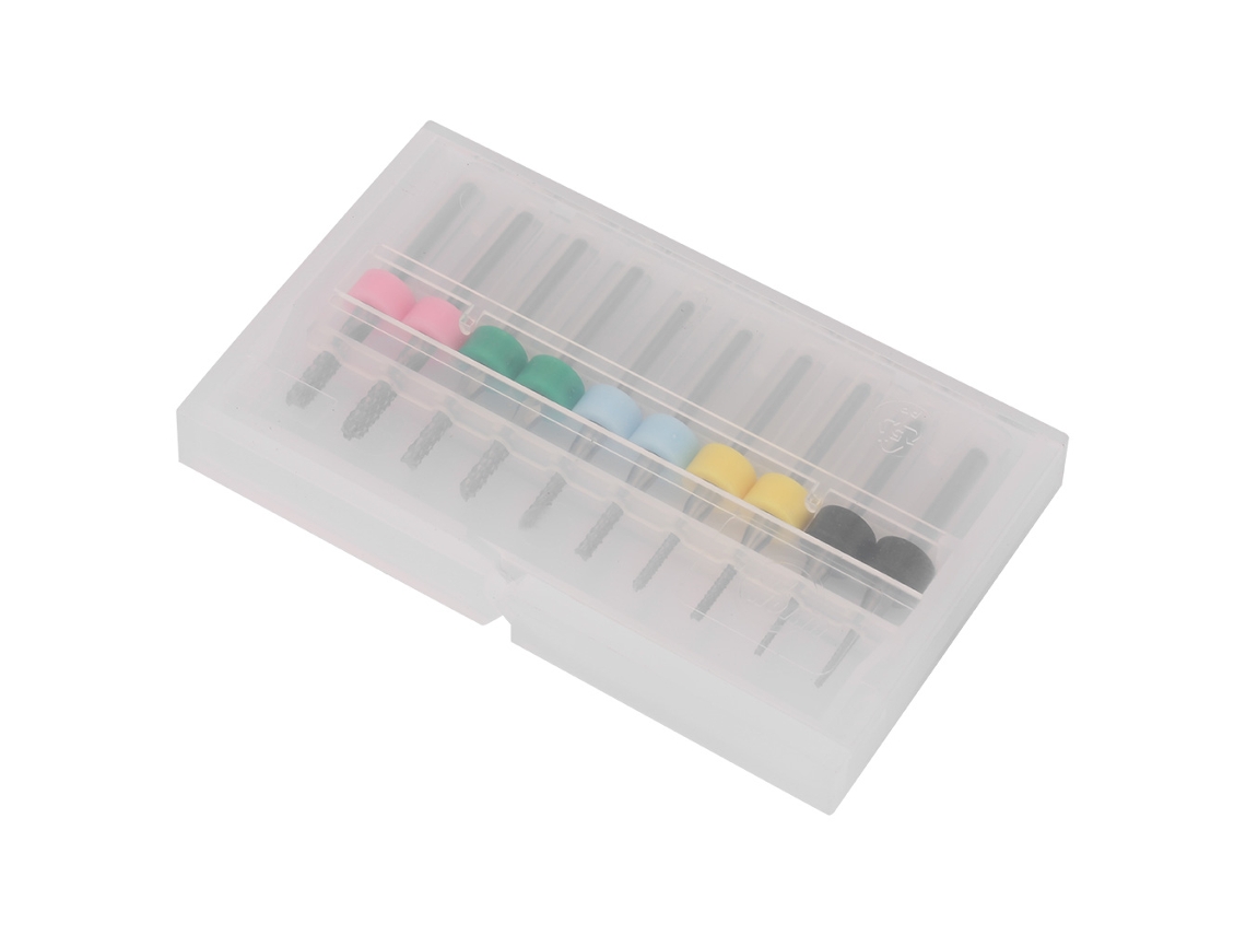 2026velora-10 Brocas de carburo para fresado de placas de circuito impreso, 1 mm/1,5 mm/2 mm/2,5 mm/3 mm