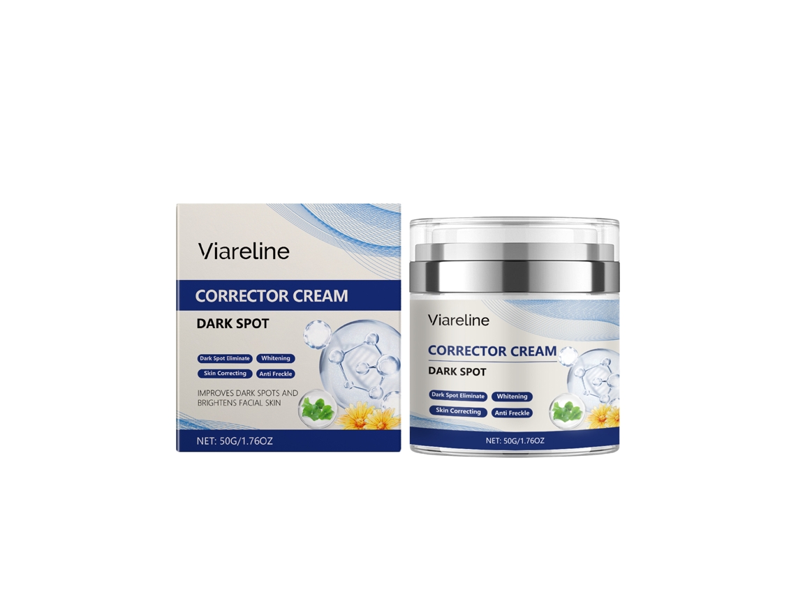 Crema hidratante blanqueadora para manchas oscuras