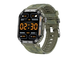 Reloj inteligente con llamadas Bluetooth, notificaciones push, seguimiento deportivo, monitorización de presión arterial y oxígeno en sangre para Ativ Bestvite