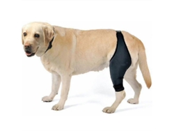 Rodillera para perros para ligamento cruzado anterior (LCA), luxación rotuliana y artritis. Mantiene la articulación caliente. Soporte adicional que reduce el dolor intenso.