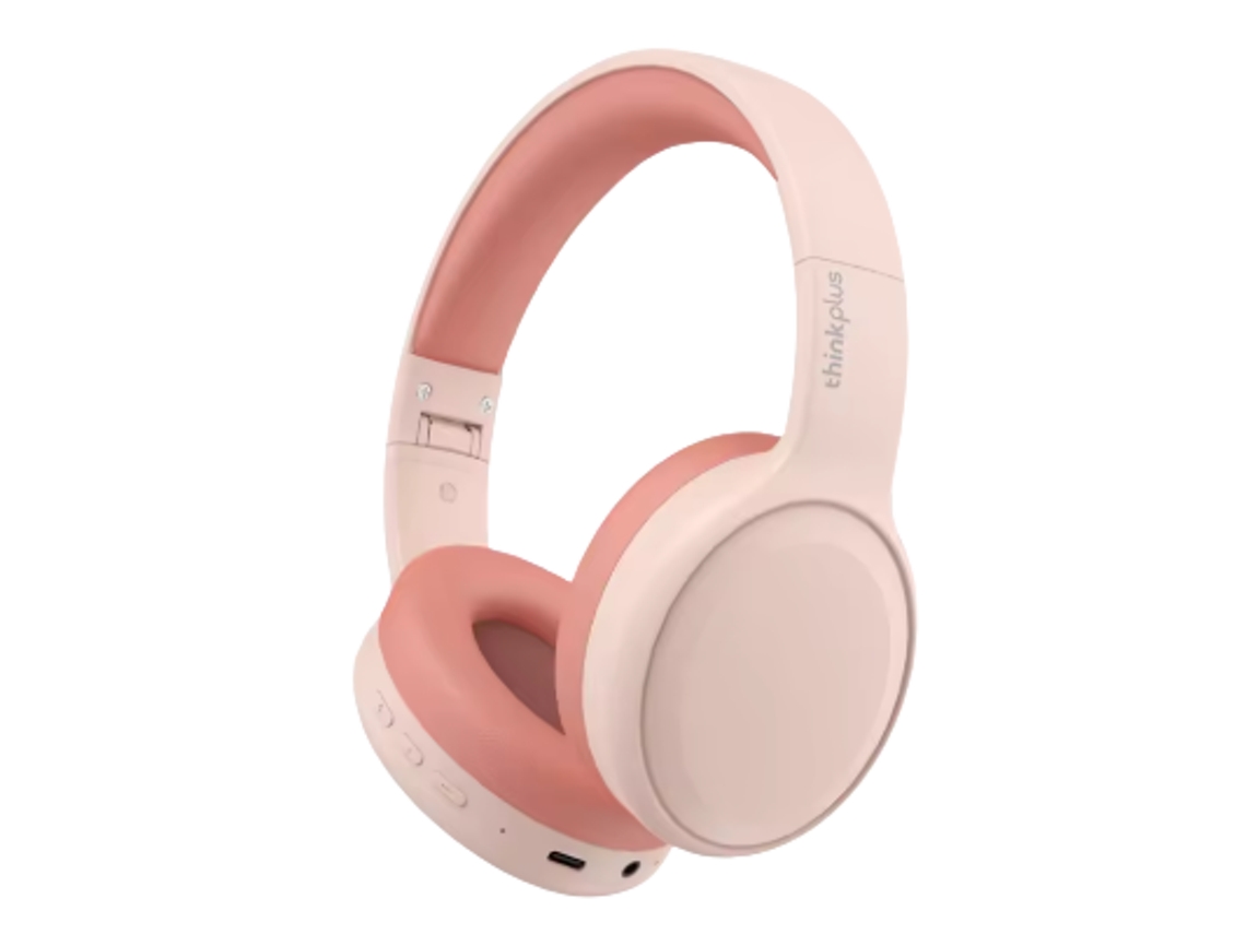 Auriculares plegables Bluetooth 5.0 Lenovo TH30 - Rosa