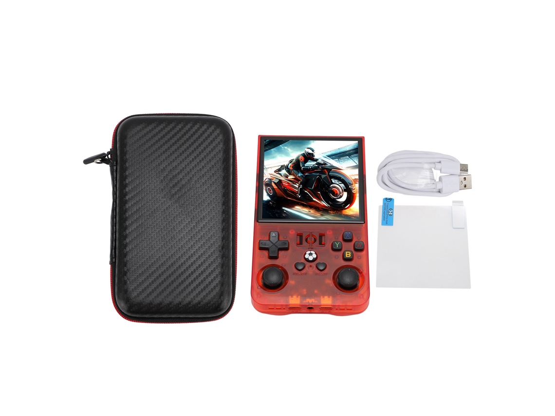 Consola De Juegos Portátil Retro R36max Con Pantalla Ips De 4 Pulgadas, Batería De 4000 Mah Y Más De 60 Emuladores.