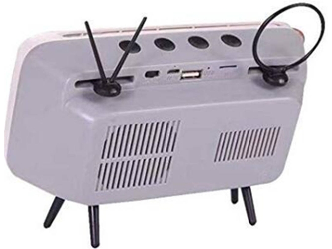 Altavoz Portatil Bluetooth WJS Gris