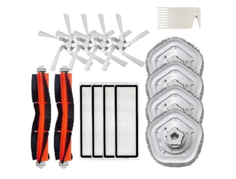Acessórios de Aspirador Para Bot W10 W10 Pro Filtro Hepa Cepillo principal Paño de mopa Cepillo lateral Piezas de vacío