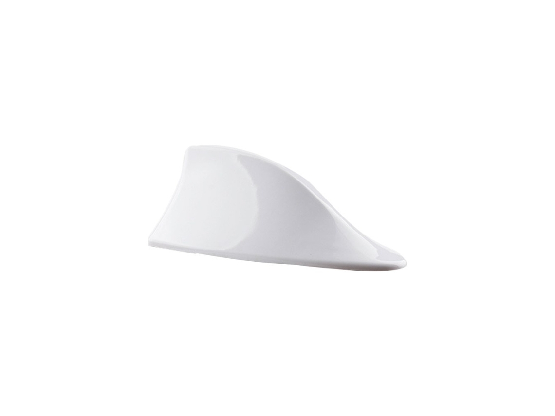 Antena Tubarão Para Carro Branca, Design Elegante
