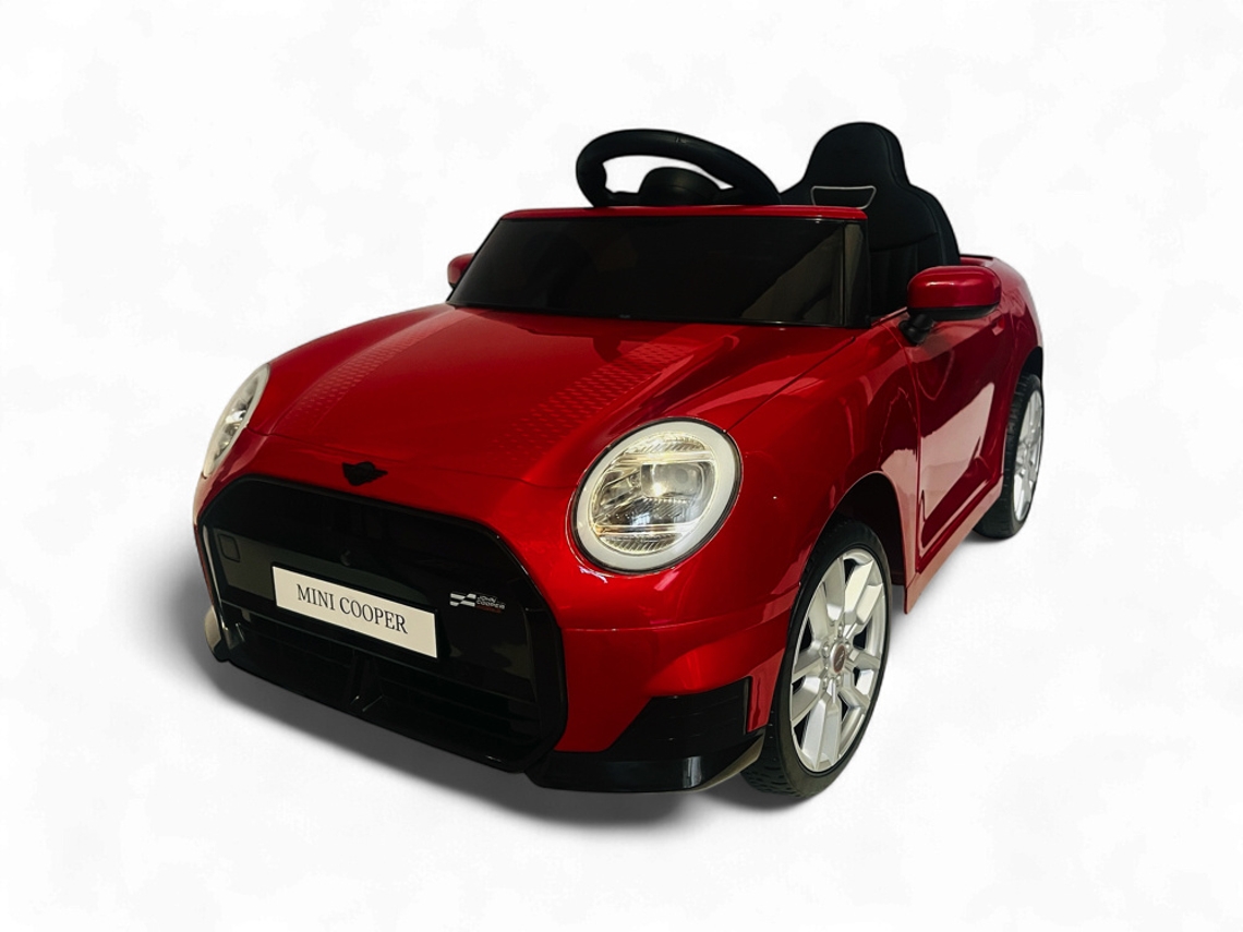 Mini Cooper S, ¡un Coche Infantil De 12 Voltios Con Neumáticos De Goma Y Mucho Más!