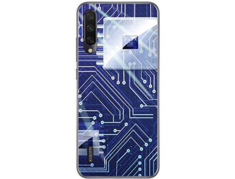 Carcasa Xiaomi Mi A3 TUMUNDOSMARTPHONE Circuito Multicolor