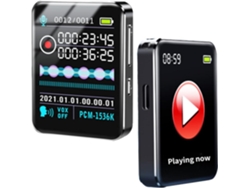 Grabadora de voz digital, grabadora de MP3 con reducción de ruido y reproducción, grabación con un solo clic, Gra Gokoco