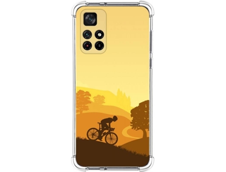 Carcasa Xiaomi POCO M4 Pro 5G TUMUNDOSMARTPHONE Ciclista Multicolor