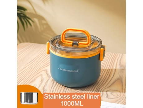 Fiambrera Bento a Prueba de Fugas para Adultos-Verde Oculto-1000ml LUUCOZK