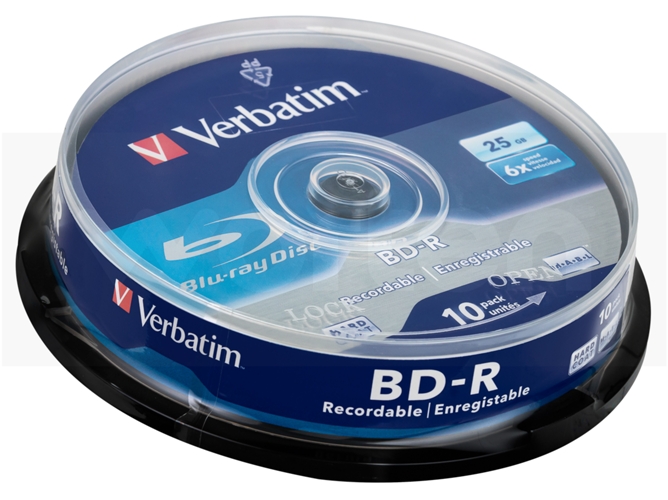 Disco Blue-Ray VERBATIM BD-R SL - 43742