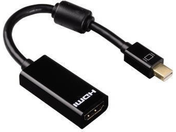 Adaptador HAMA 00053768 (HDMI - 1.2m - Negro)