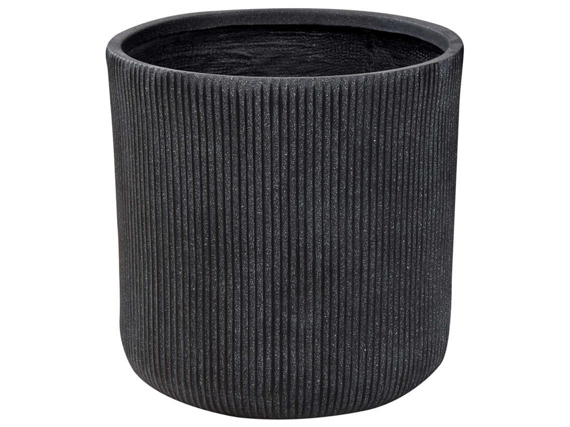 Macetero de fibra de arcilla gris ⌀ 45 cm Oreoi BELIANI