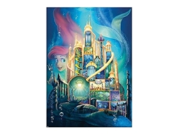 Rompecabezas Ravensburger El Castillo de Ariel bajo el Mar 1000 Piezas 12000265 P25ravensburger