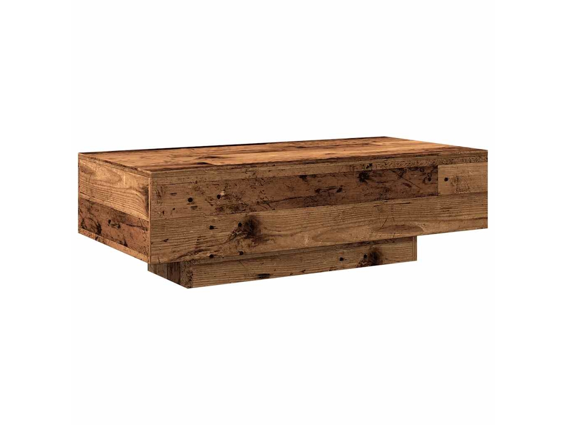 Maison Exclusive - Mesa De Centro Madera De Ingeniería Envejecida 100x49,5x31 Cm