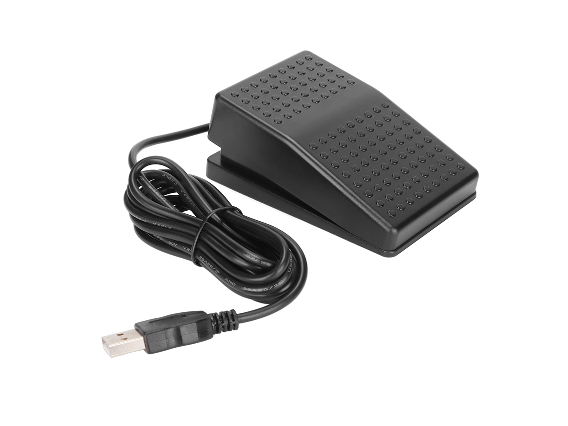 Pedal interruptor de pie individual programable por USB
