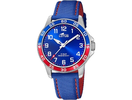 Reloj LOTUS Infantil (Piel - Azul)